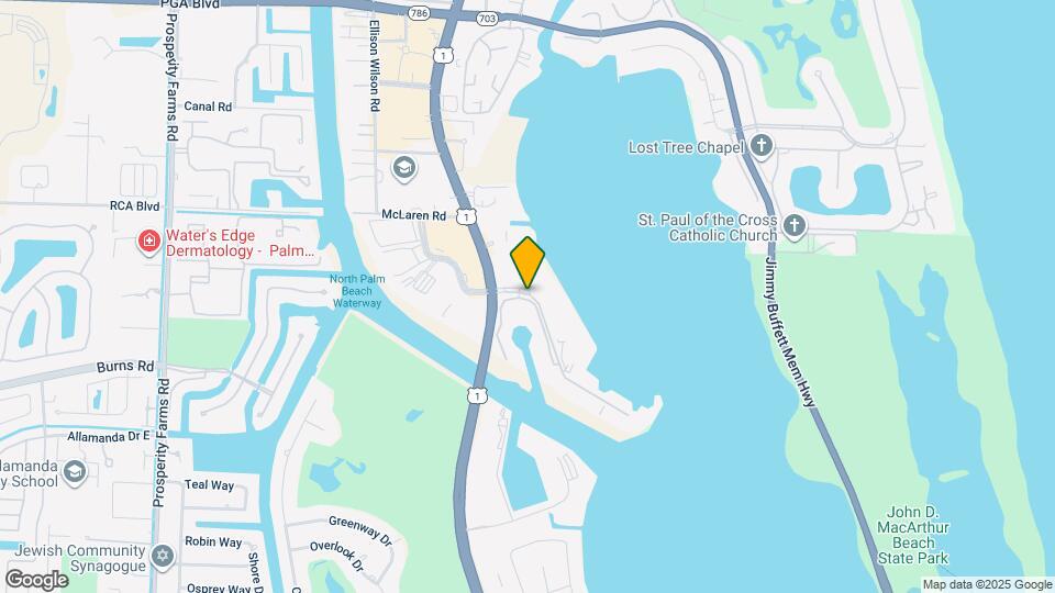 155 Lakeshore Dr Mapa y Detalles de la Ubicación