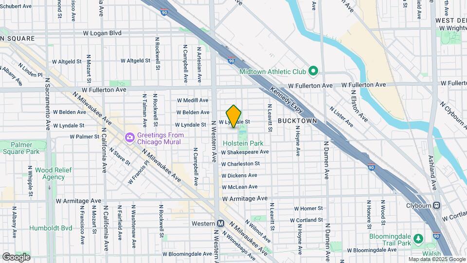 2318 W Palmer St Mapa y Detalles de la Ubicación