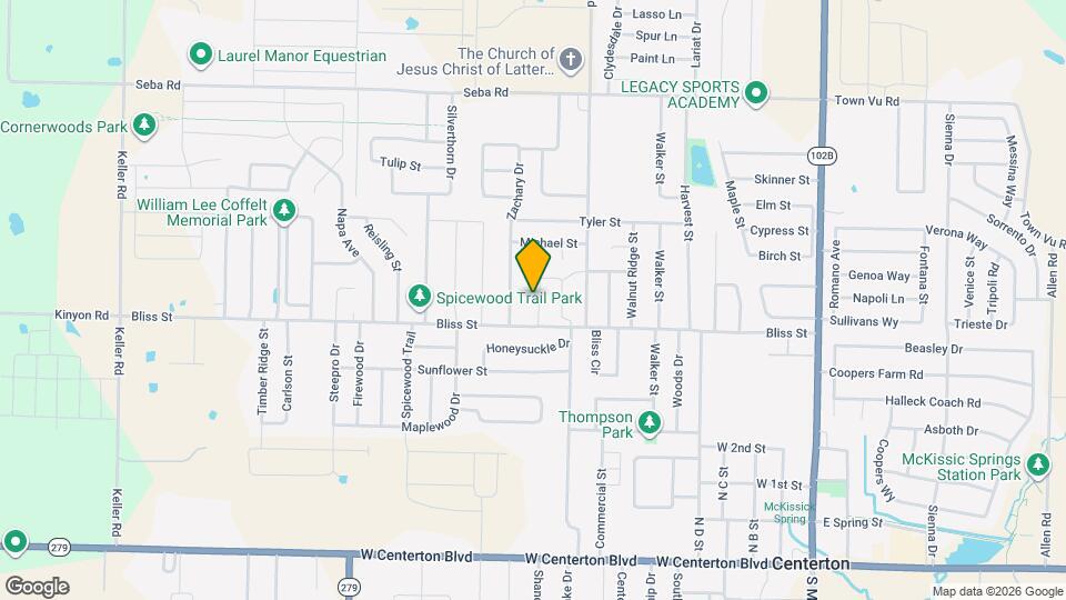 720 Sun Meadow Dr Map and Location Details
