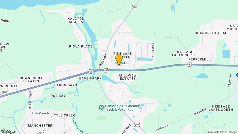 10840 US-98 Map and Location Details