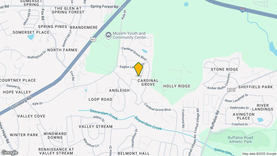 5205 Carriage Pine Dr Map and Location Details