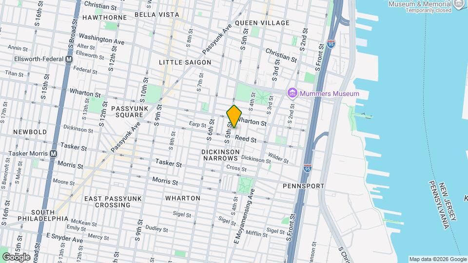 1318 S Lawrence St Map and Location Details