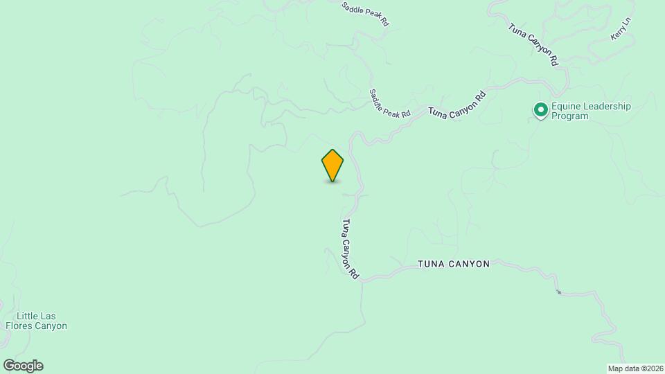 2915 Tuna Canyon Rd Map and Location Details
