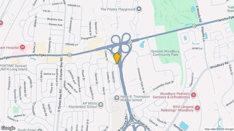 18 E Service Rd Mapa y Detalles de la Ubicación