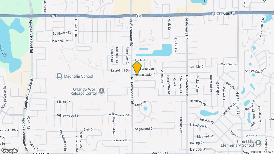 6908 Ambassador Dr Mapa y Detalles de la Ubicación