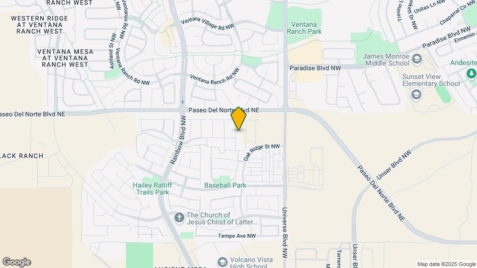 9304 Silver Mesa St Map and Location Details