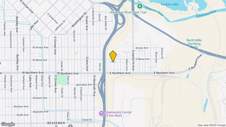 1217 Taylor Ave Map and Location Details