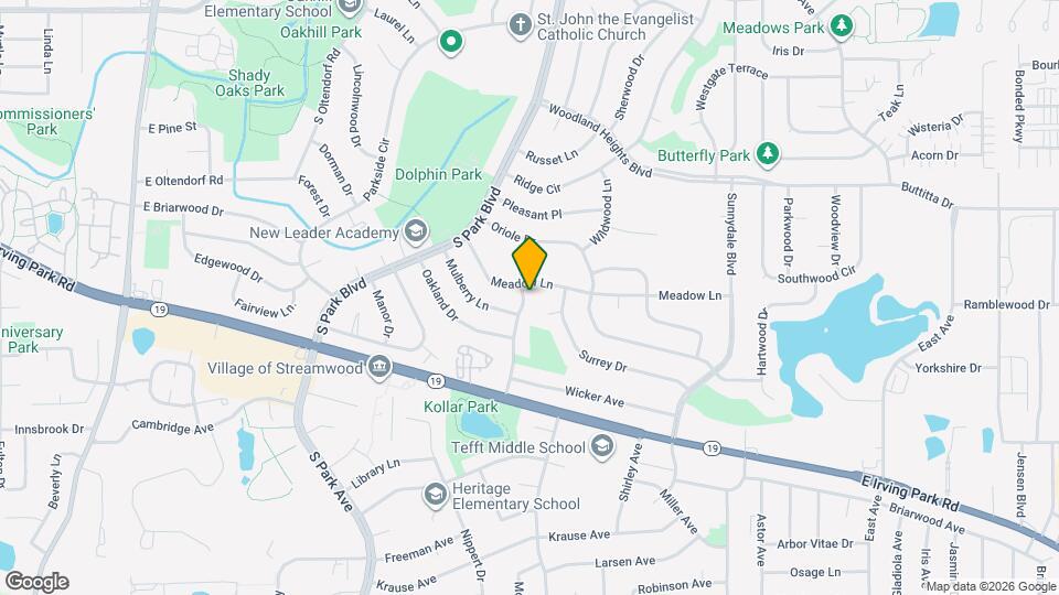 903 Vine St Map and Location Details