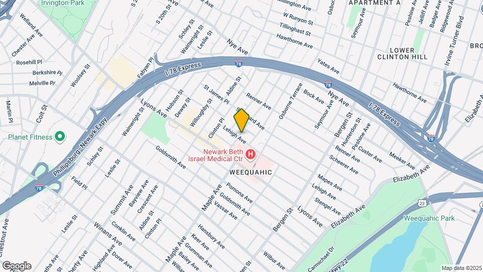 247 Lehigh Ave Map and Location Details