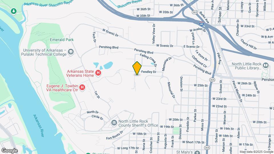 2718 John Ashley Dr Map and Location Details