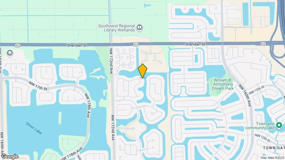 1989 NW 169th Ave Map and Location Details