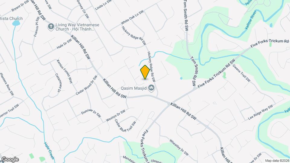 1002 Cedar Trce SW Map and Location Details