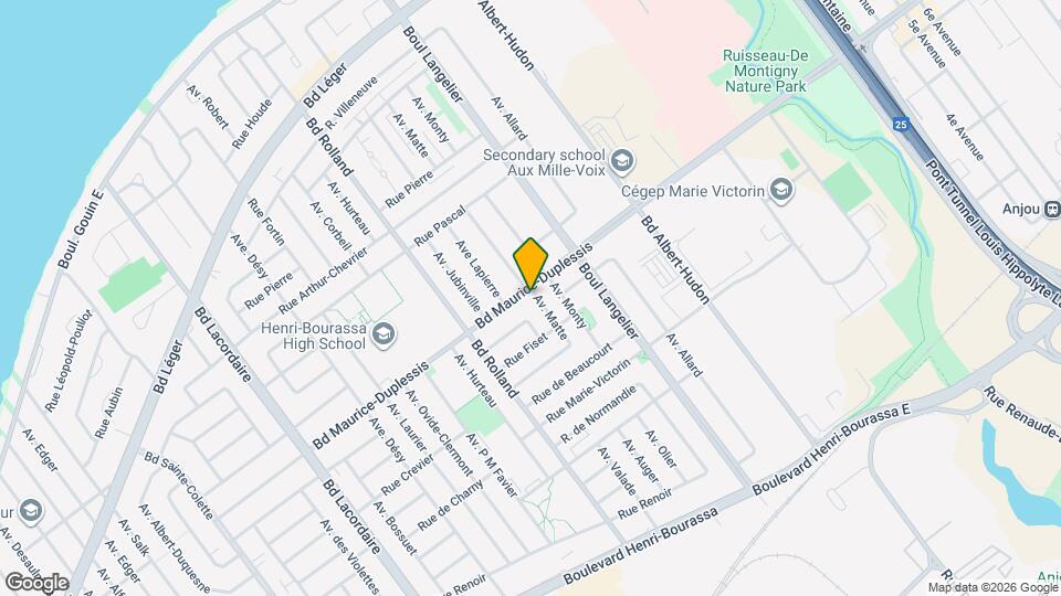 6360 Maurice-Duplessis Boul Map and Location Details