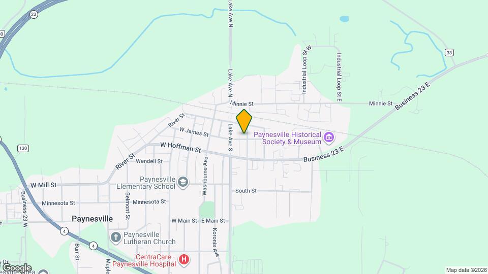 221 E James St Mapa y Detalles de la Ubicación