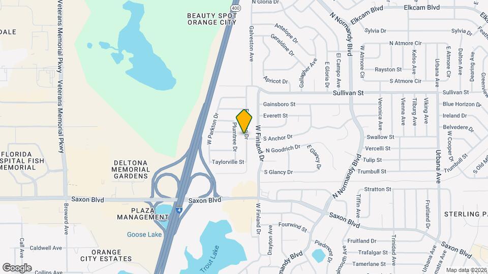 2117 E Parkton Dr Mapa y Detalles de la Ubicación