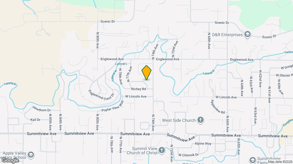 407 N 75th Ave Map and Location Details