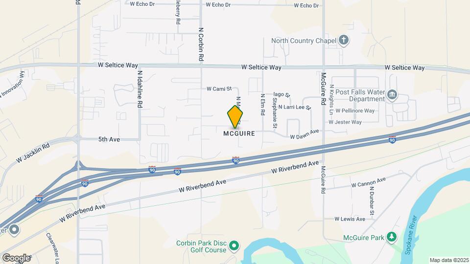 485 N Megan St Map and Location Details