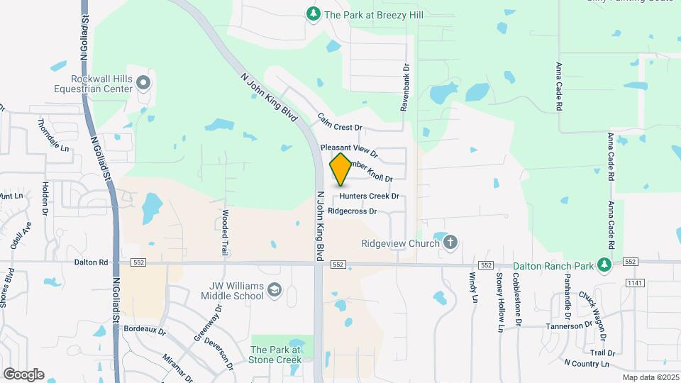 908 Hunters Creek Dr Map and Location Details