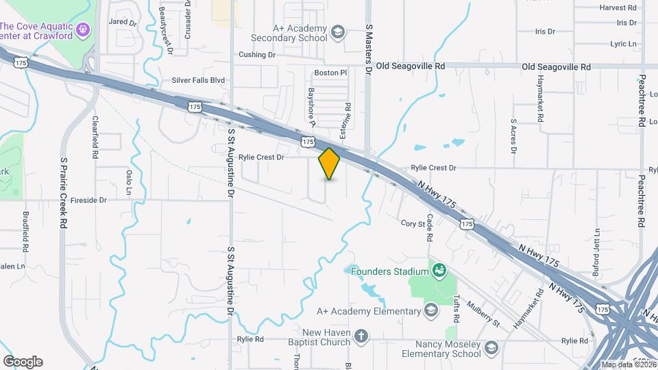 842 E Laramie Ln Map and Location Details