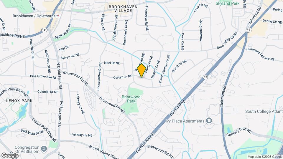 1507 Cortez Ln NE Map and Location Details