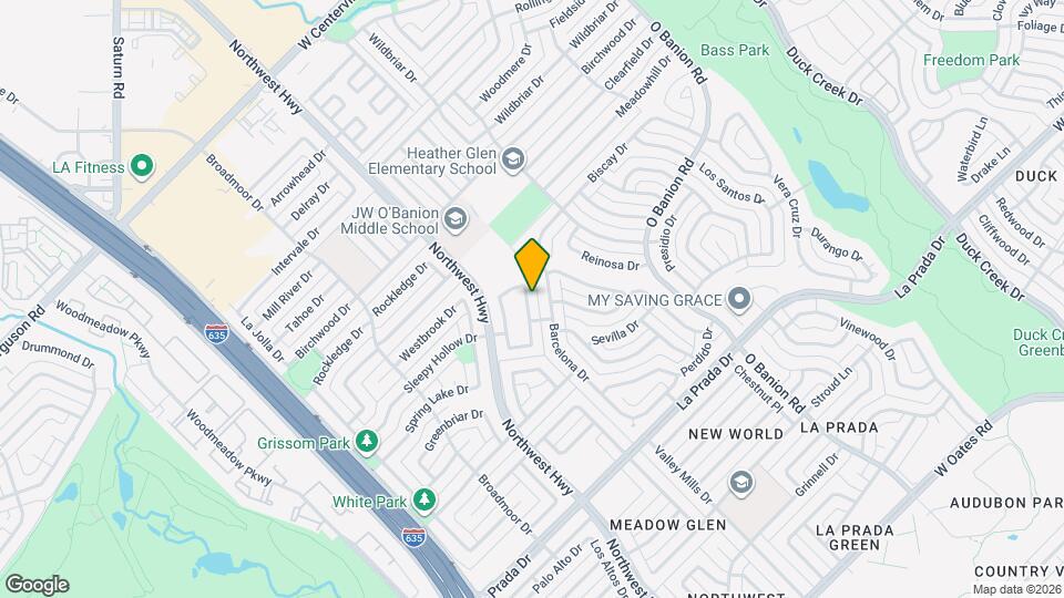 711 Meadowcreek Ct Mapa y Detalles de la Ubicación