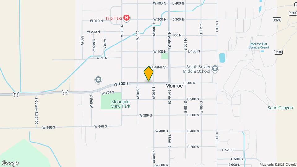 268 S 100 W Map and Location Details