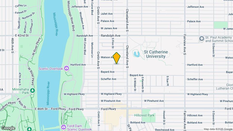 2104 Hartford Ave Map and Location Details