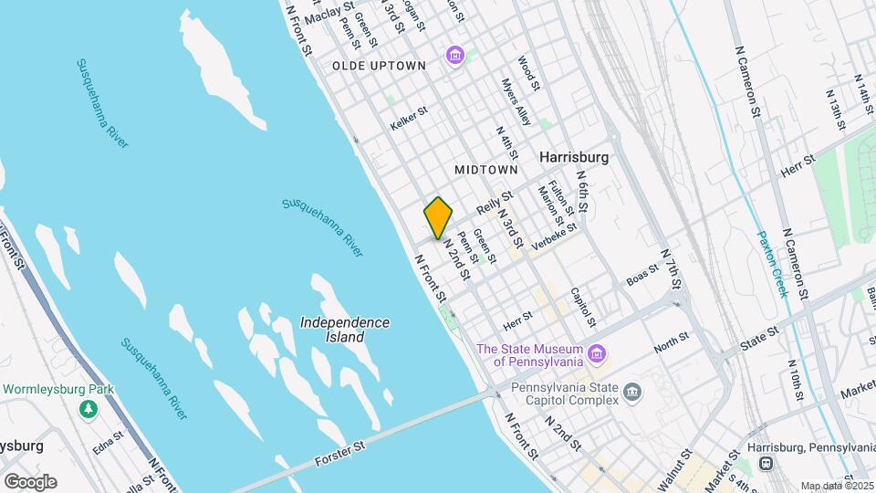 1421 Lawton St, Unit 2 Map and Location Details