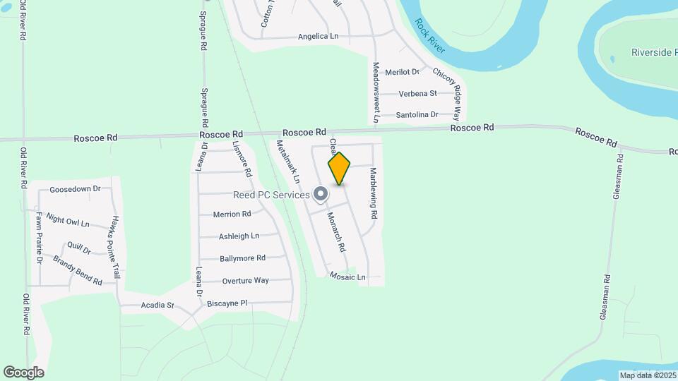 10310 Clearwing Ln Map and Location Details