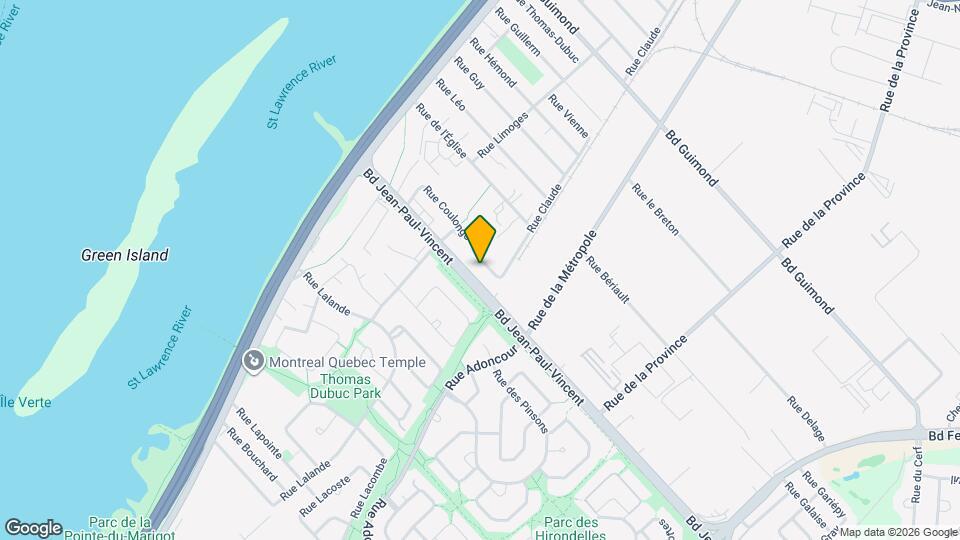 266 Coulonge Rue Map and Location Details