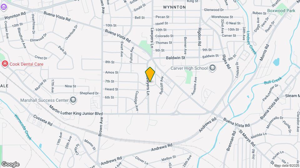 702 Lawyers Ln Map and Location Details