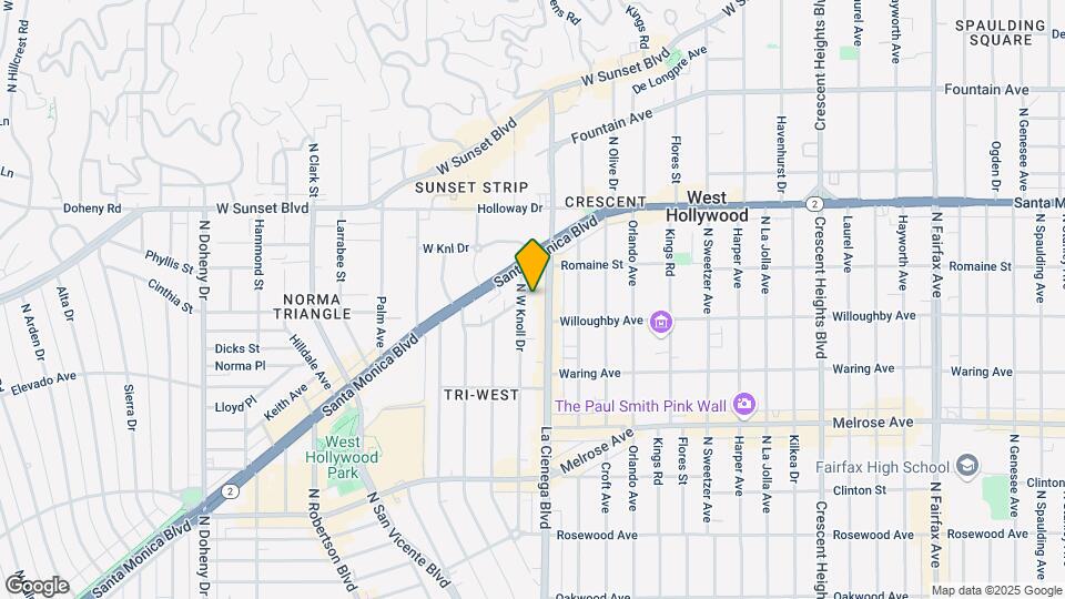 900 N W Knoll Dr Map and Location Details