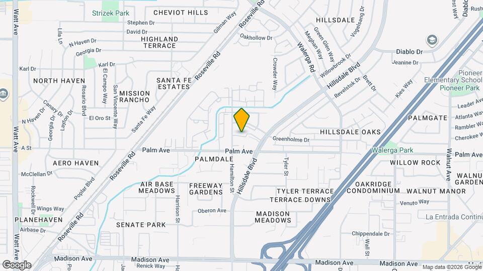 5632 Hamilton St Map and Location Details