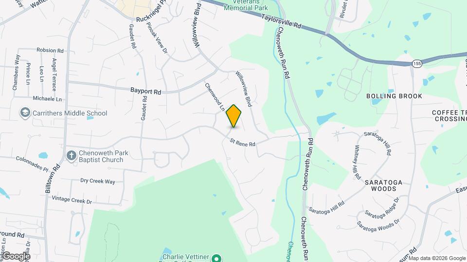 4315 Chenwood Ln Map and Location Details