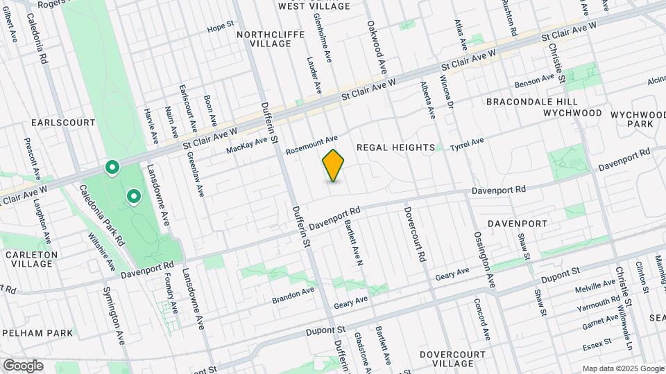 5 Northcliffe Blvd Map and Location Details