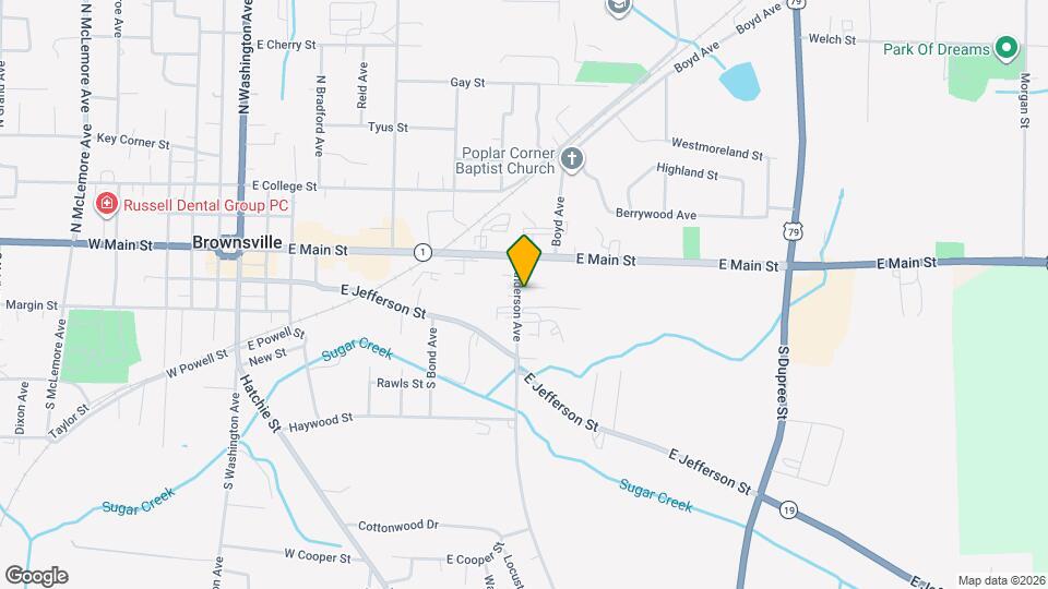 1108 Warren St Map and Location Details