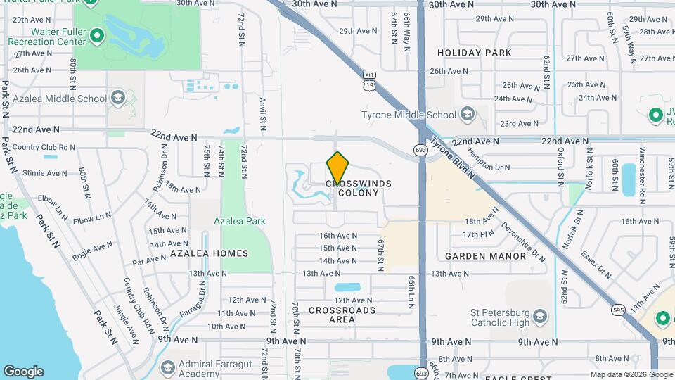 Brandywine Apartments Map and Location Details
