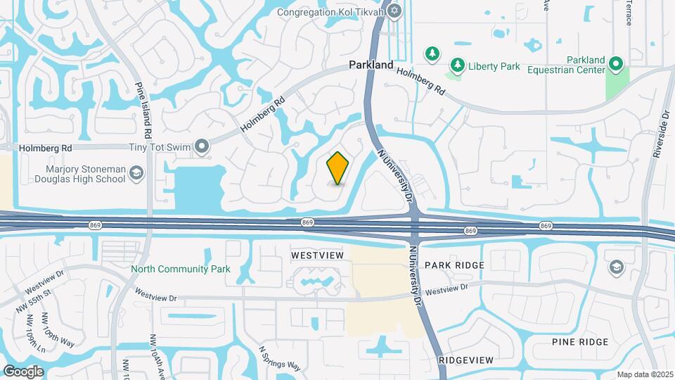 5815 NW 96th Dr Map and Location Details