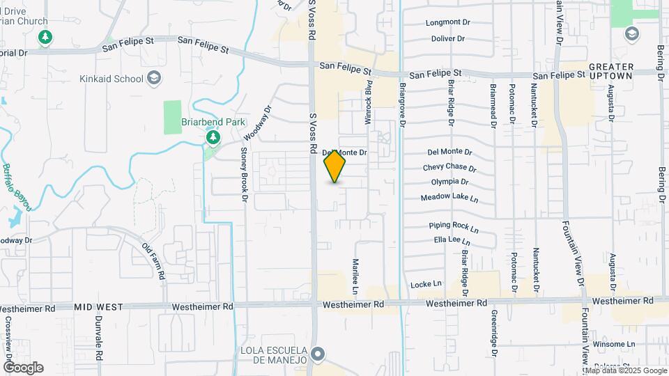 6481 Olympia Dr Map and Location Details