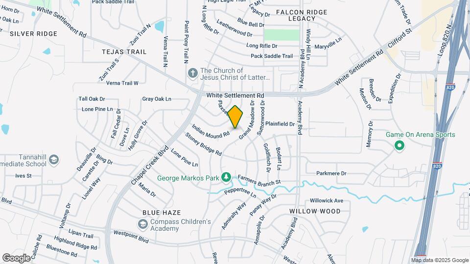 10109 Indian Mound Rd Mapa y Detalles de la Ubicación