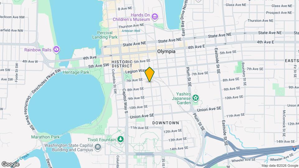 721 Adams St SE Map and Location Details