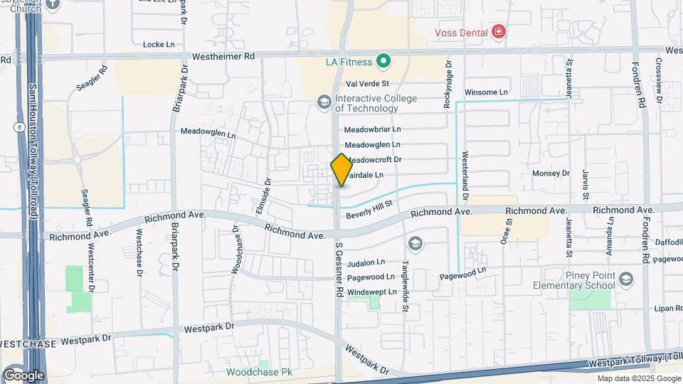 9654 Meadowland Dr Map and Location Details