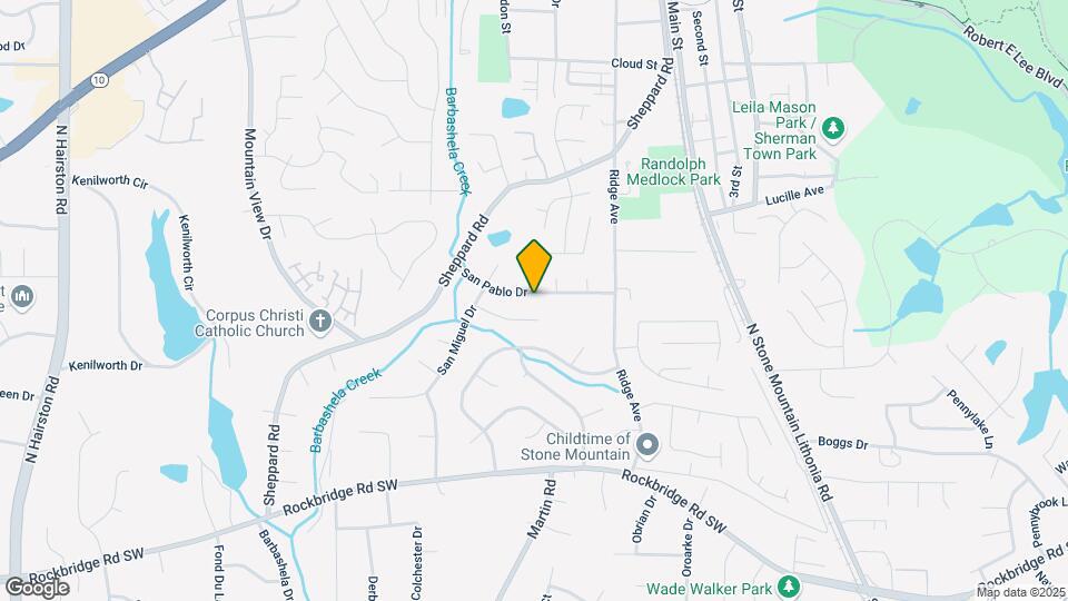 567 San Pablo Dr Map and Location Details