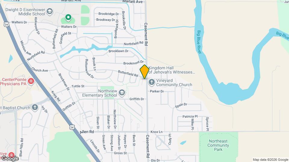 2420 Walden Ln Map and Location Details