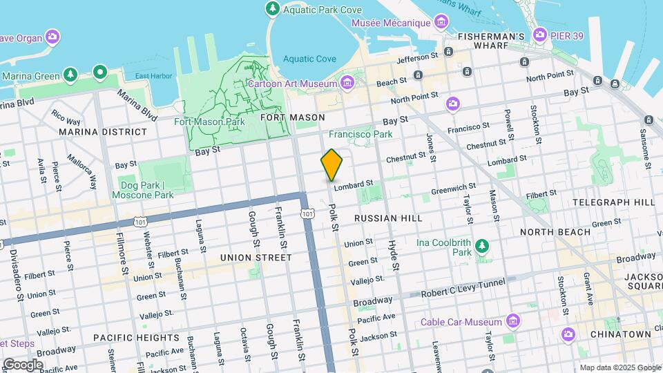 2700 Polk St Map and Location Details