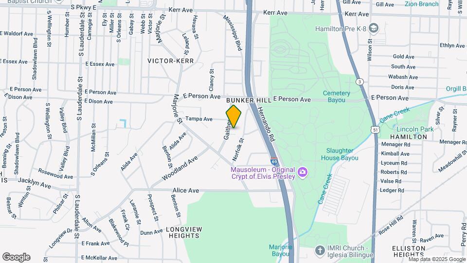 964 Wichita Ave Map and Location Details