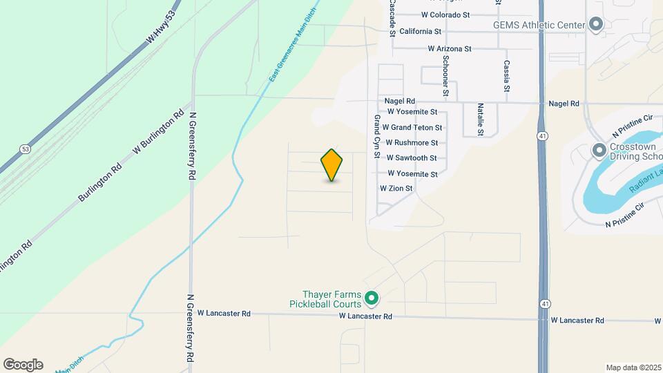 8967 W Cultivator Ave Map and Location Details