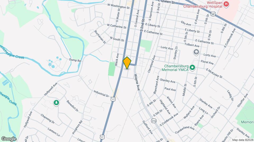 745 Fairground Ave Mapa y Detalles de la Ubicación