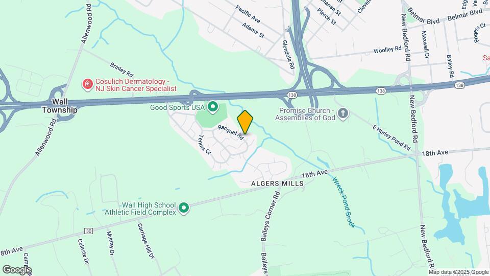 86 Racquet Rd Mapa y Detalles de la Ubicación