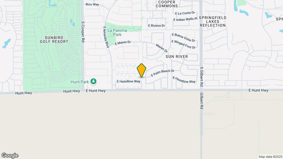 2466 E Hazeltine Way Map and Location Details